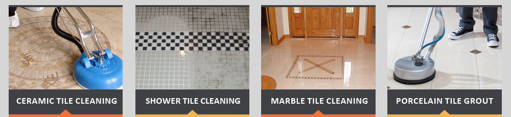 Tile and grout cleaning services